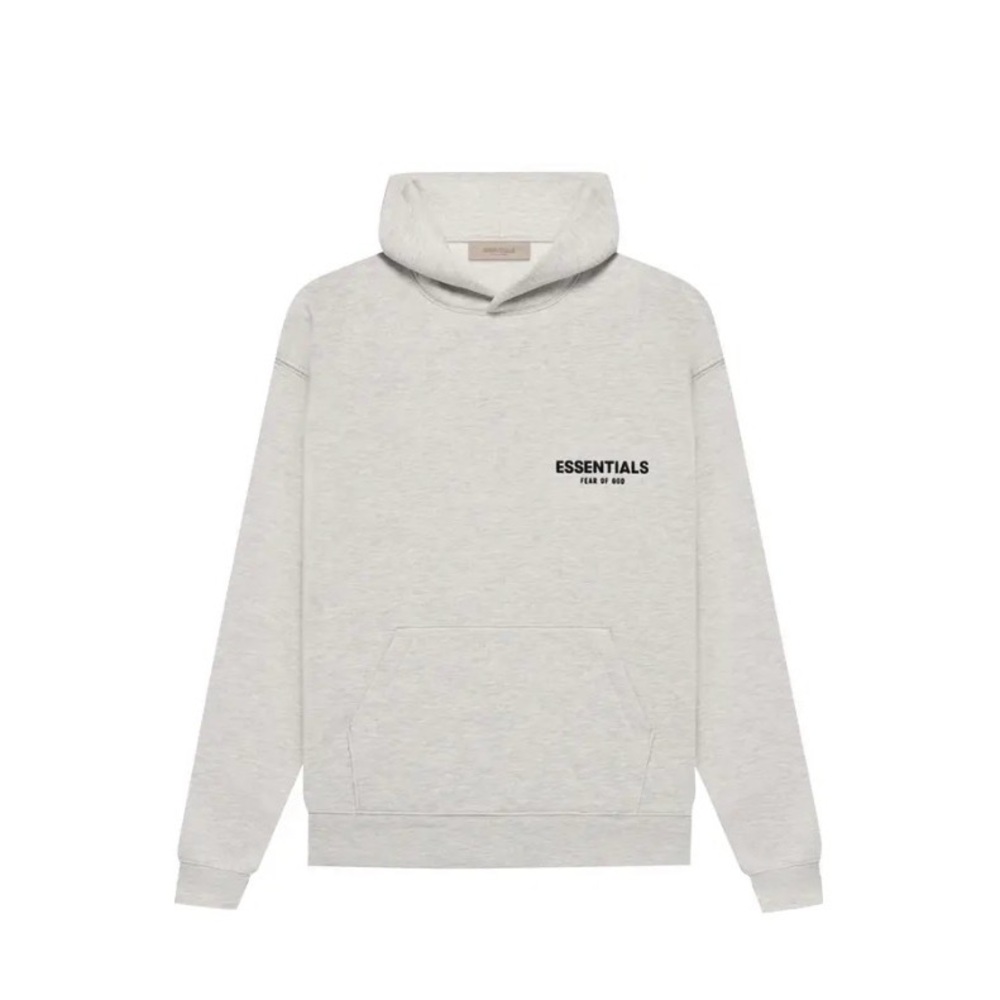 Essentials Light Oatmeal Hoodie